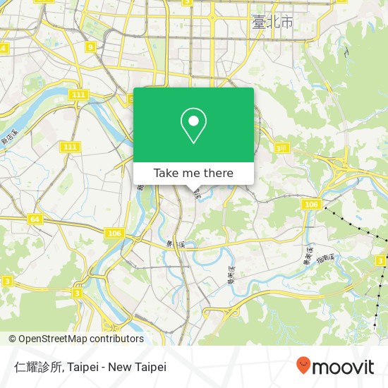 仁耀診所 map