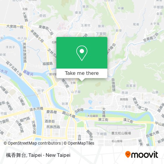 楓香舞台 map