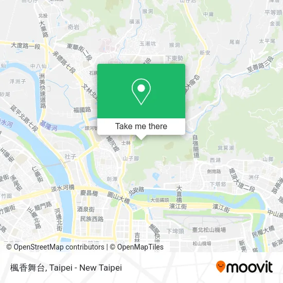 楓香舞台 map