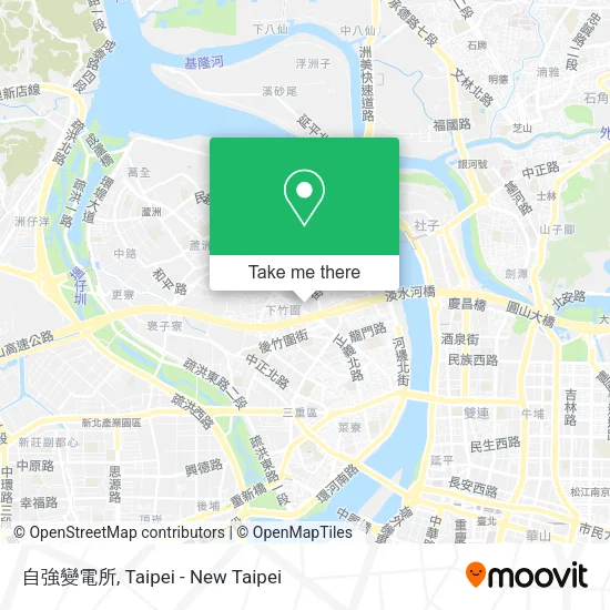 自強變電所地圖