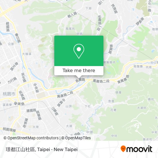 璟都江山社區 map
