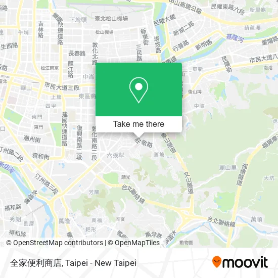 全家便利商店 map