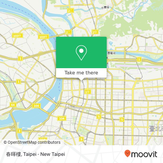 春暉樓 map