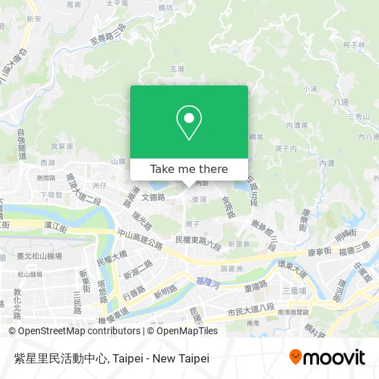 紫星里民活動中心 map
