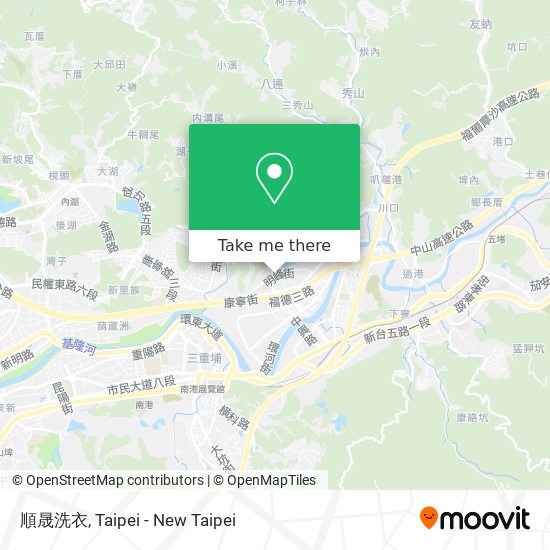 順晟洗衣 map