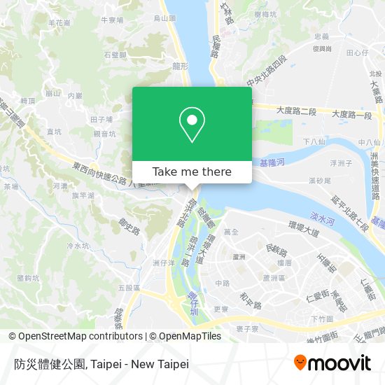 防災體健公園 map