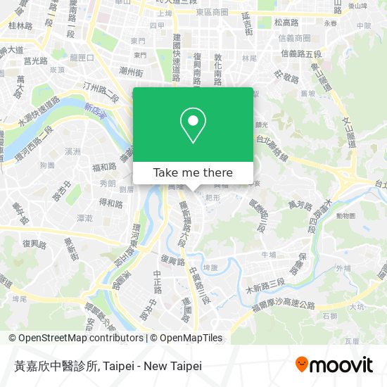 黃嘉欣中醫診所 map