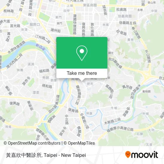 黃嘉欣中醫診所地圖