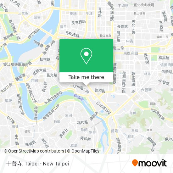 十普寺 map