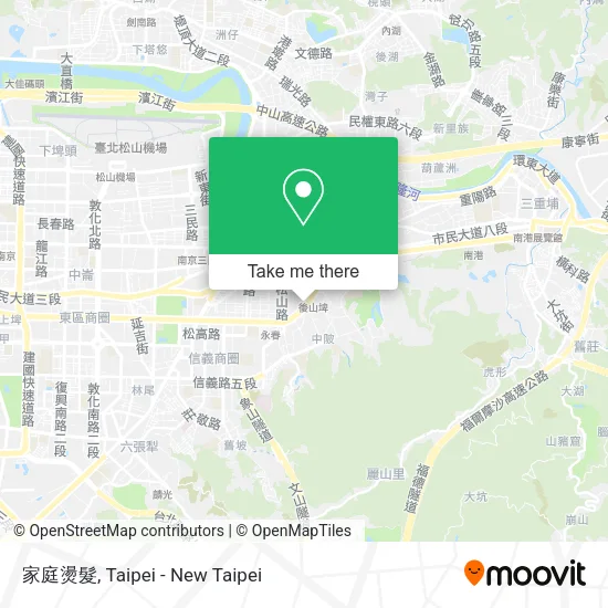 家庭燙髮 map
