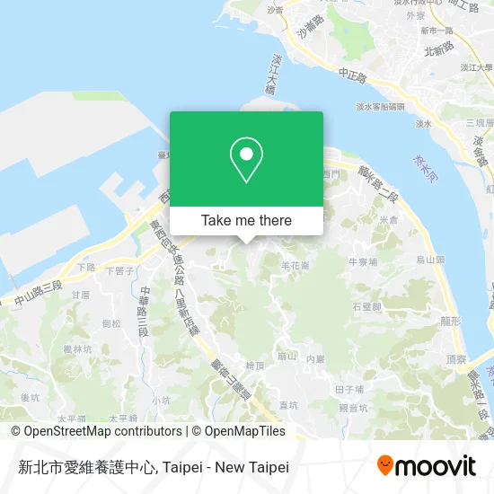 新北市愛維養護中心地圖