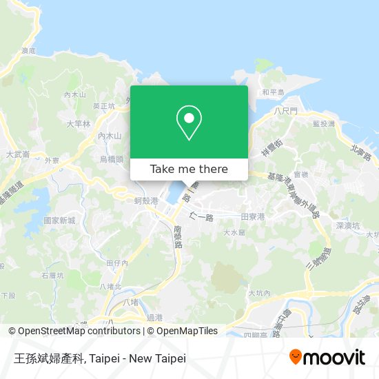 王孫斌婦產科 map