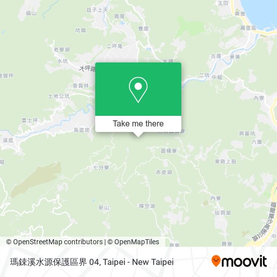瑪鋉溪水源保護區界 04地圖
