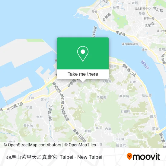 龜馬山紫皇天乙真慶宮 map