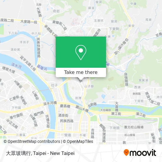 大眾玻璃行 map