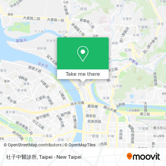 社子中醫診所 map
