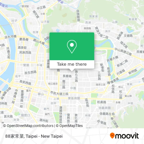 88家常菜 map