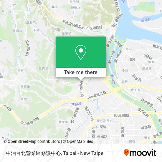 中油台北營業區修護中心 map