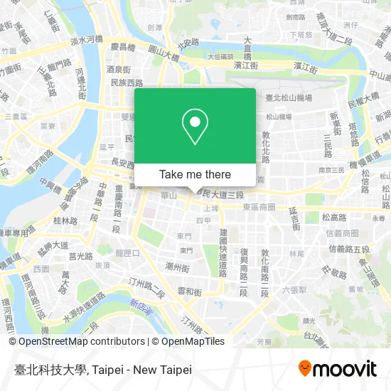 臺北科技大學地圖