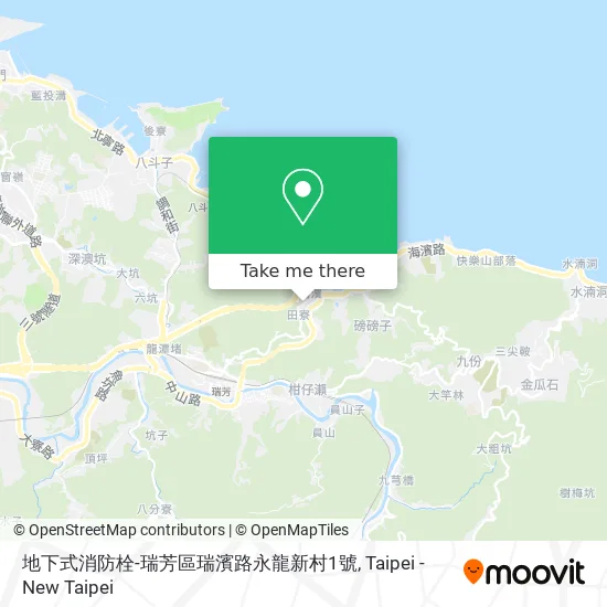 地下式消防栓-瑞芳區瑞濱路永龍新村1號 map
