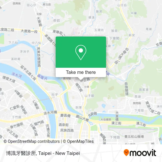 博識牙醫診所地圖