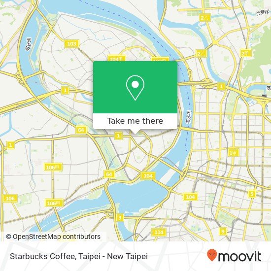 Starbucks Coffee map