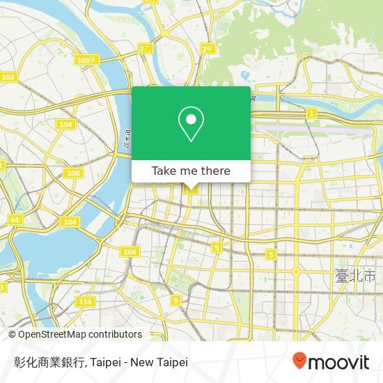 彰化商業銀行 map