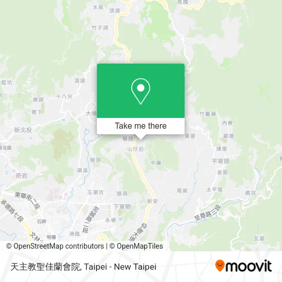 天主教聖佳蘭會院地圖