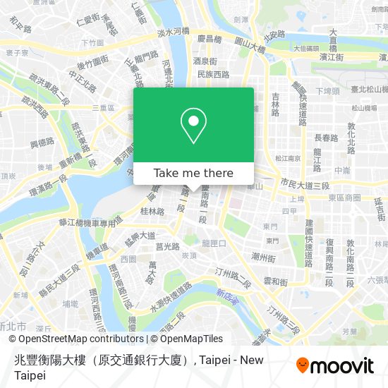 兆豐衡陽大樓（原交通銀行大廈） map