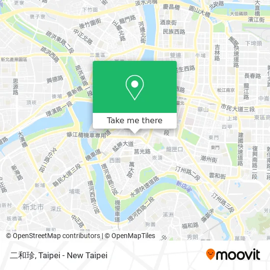 二和珍 map