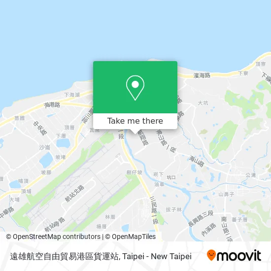 遠雄航空自由貿易港區貨運站 map