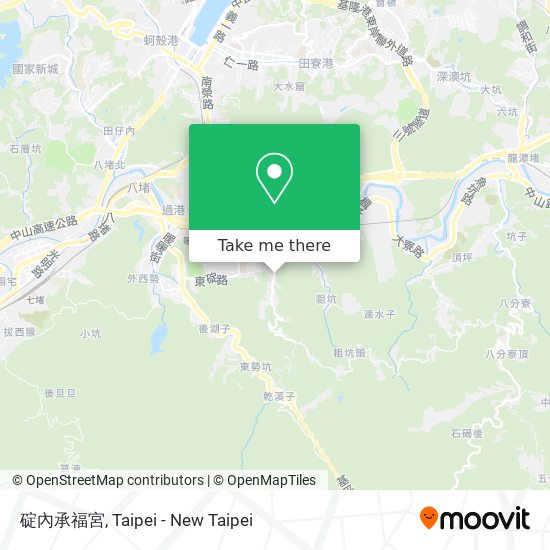 碇內承福宮 map