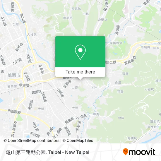 龜山第三運動公園 map