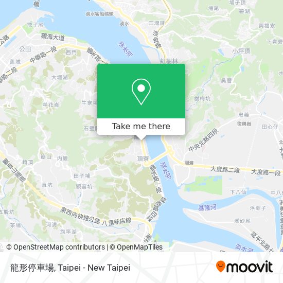 龍形停車場 map