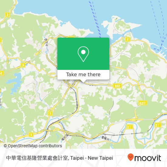 中華電信基隆營業處會計室 map