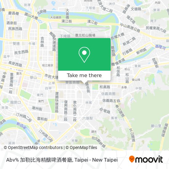 Abv% 加勒比海精釀啤酒餐廳 map