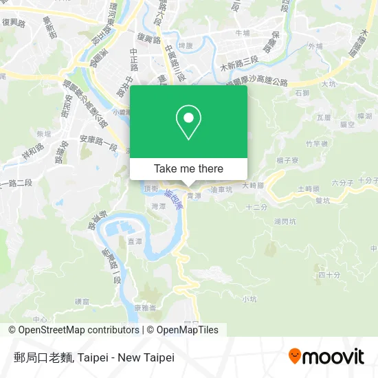 郵局口老麵 map