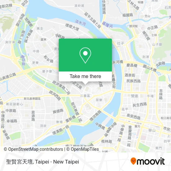 聖賢宮天壇地圖