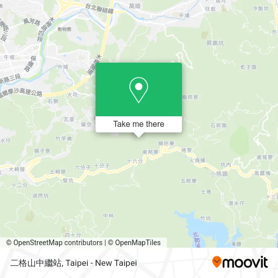 二格山中繼站 map