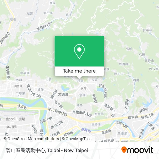 碧山區民活動中心 map