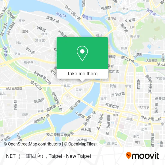 NET（三重四店）地圖