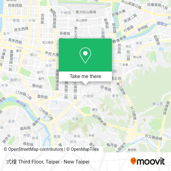 弎樓 Third Floor map