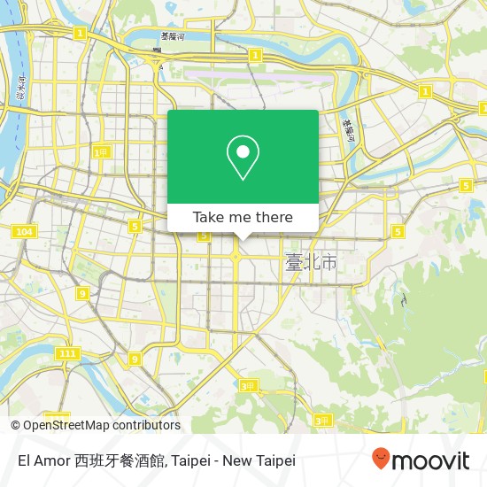 El Amor 西班牙餐酒館 map