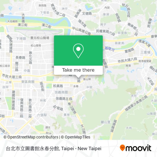 台北市立圖書館永春分館 map