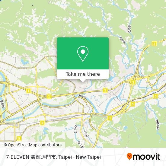 7-ELEVEN 鑫輝煌門市 map