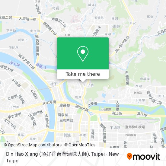 Din Hao Xiang (頂好香台灣滷味大師) map