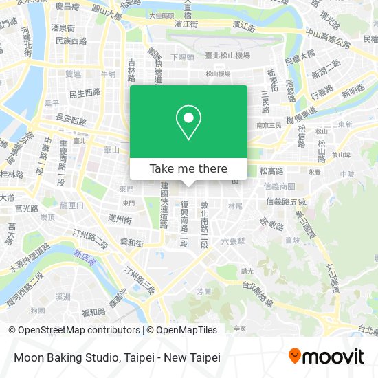 Moon Baking Studio map