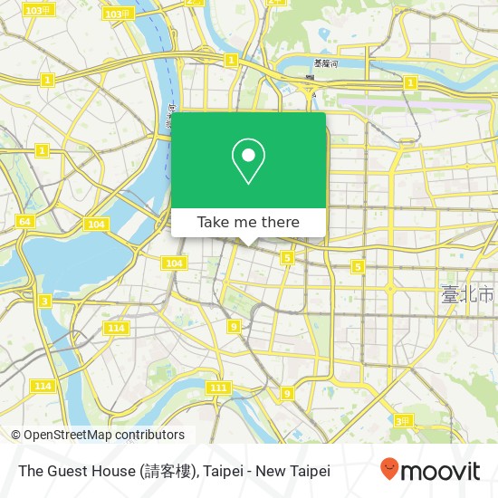 The Guest House (請客樓) map