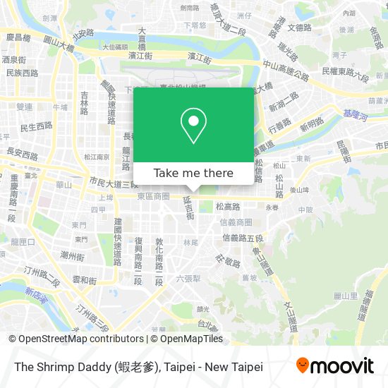 The Shrimp Daddy (蝦老爹) map