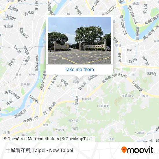 土城看守所地圖